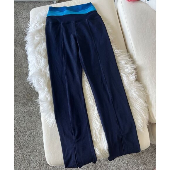 Beach Riot Sport Ribbed Leggings – Navy/Blue Colorblock – Size Medium NWOT - Picture 2 of 7